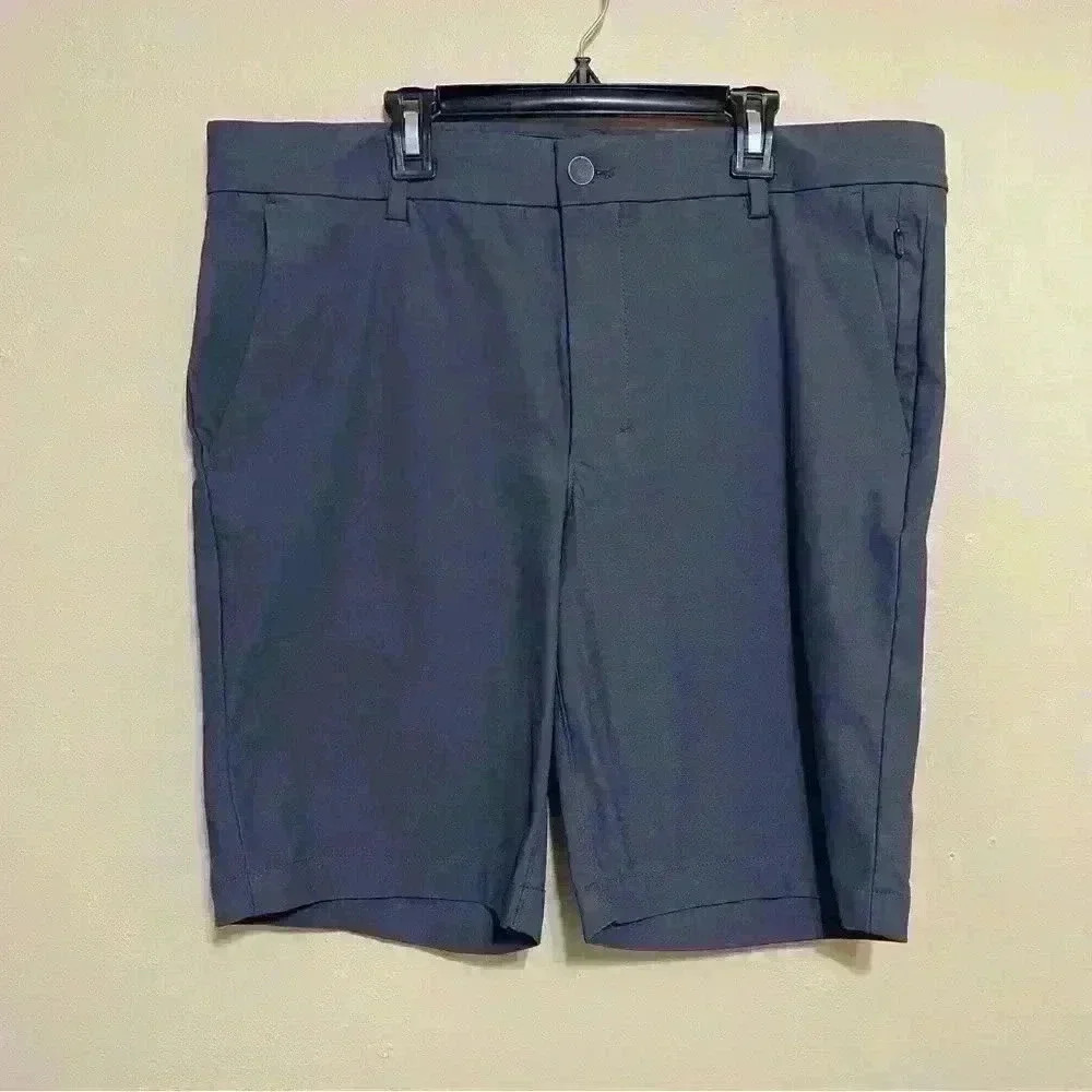George Comfort Waist Stretch Grey Shorts Size 34 Outdoor